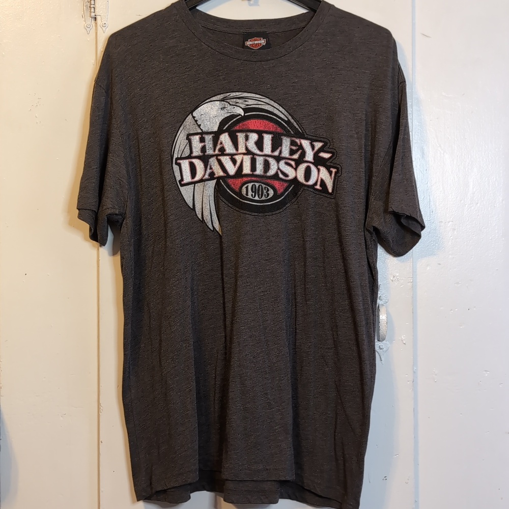 Harley Davidson North Carolina logo tee mens XXL